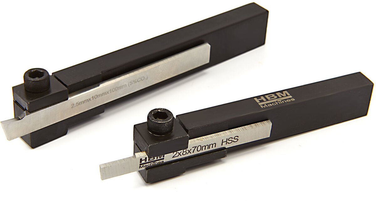 HBM Afsteekhouder met HSS mes Model Comet