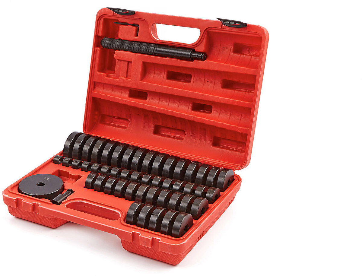 HBM 51 stykke hjullager og pakning demontering sett 18 - 65 mm.