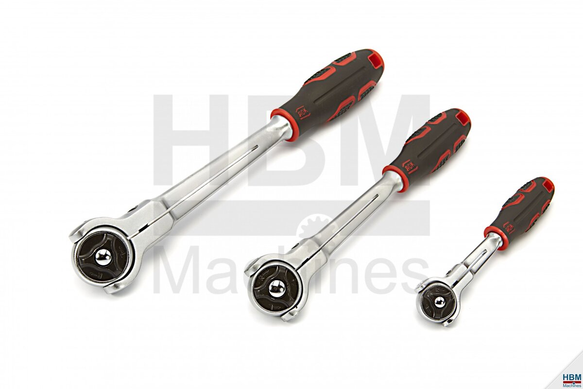 AOK professional ratchets with rotating head