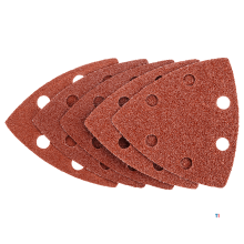 GRAPHITE sandpapir delta k180 96x96x96mm, pakke med 5, borrelås