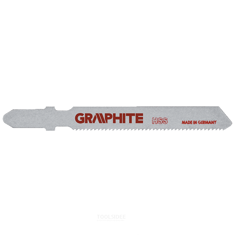 GRAPHITE jigsaws t-connection, 75mm, 21tpi, metal, 2 pack