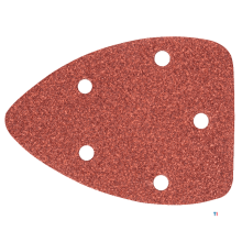 GRAPHITE mouse sandpaper, k60 5 pcs pack, velcro
