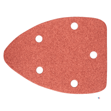GRAPHITE mouse sandpaper, k150 5 pack, velcro