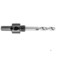 GRAPHITE gatenboor adaptor 14-30mm hss-bi-metaal, voor o.a. hout, metaal, kunstof en plastic