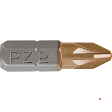 GRAPHITE bit pz2, 25 mm s2 tin, 2 auf einer blase