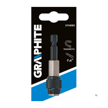 GRAPHITE bit holder, 60mm magnetic