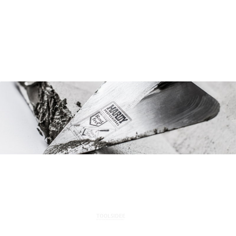 HARDY masonry trowel 18x11cm right-handed stainless steel, series 30