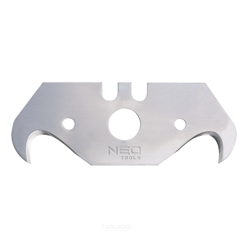 NEO gancho de repuesto para cuchillos modelo, paquete de 5 piezas, 0,65 mm, grabado con láser en etapas