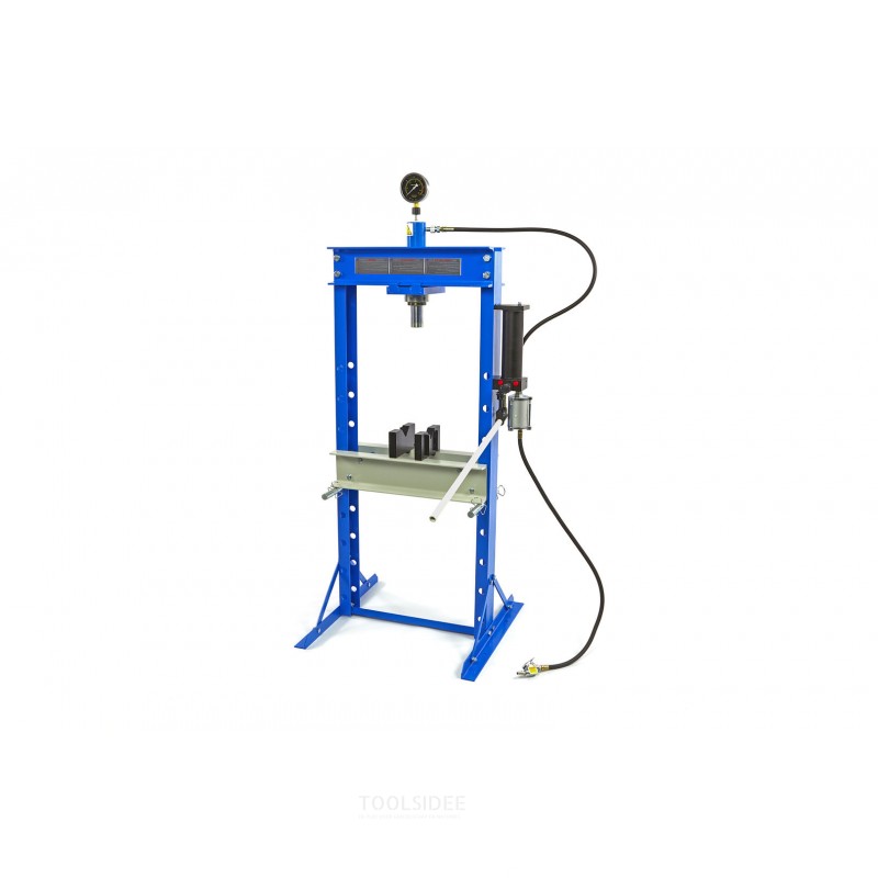 HBM 20 ton hydraulic and pneumatic frame press / workshop press
