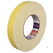 SCL installatie tape foam 19x5m synthetische rubber lijm, 1,00mm, wit pe foam, geschikt voor vochtige ruimtes