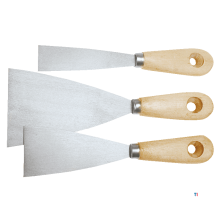 Top Tools filler knife set 3x wooden handle