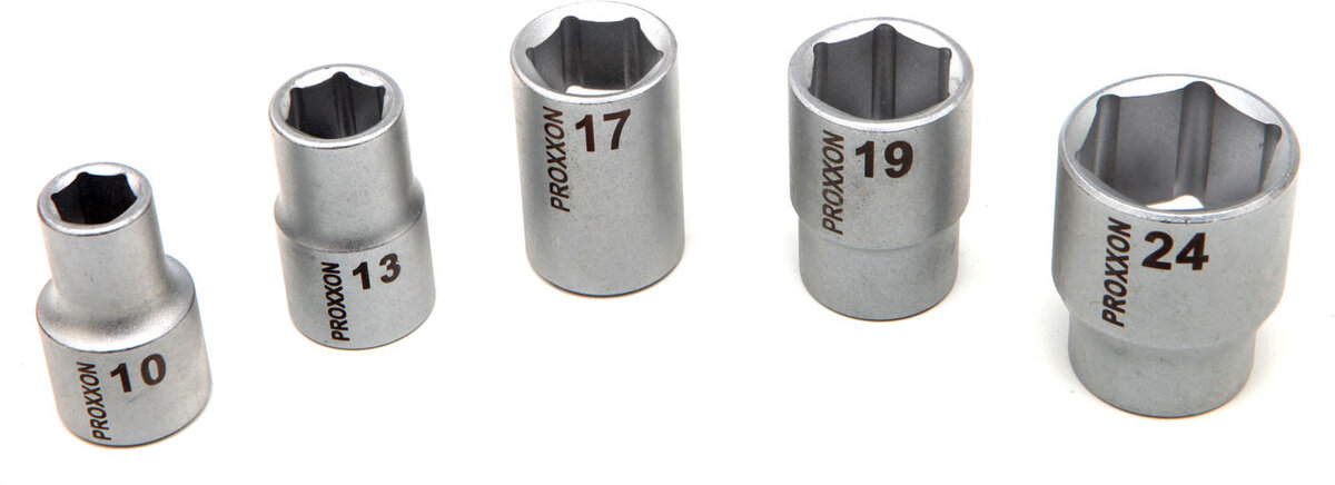 Proxxon 1/4 Dopsleutels