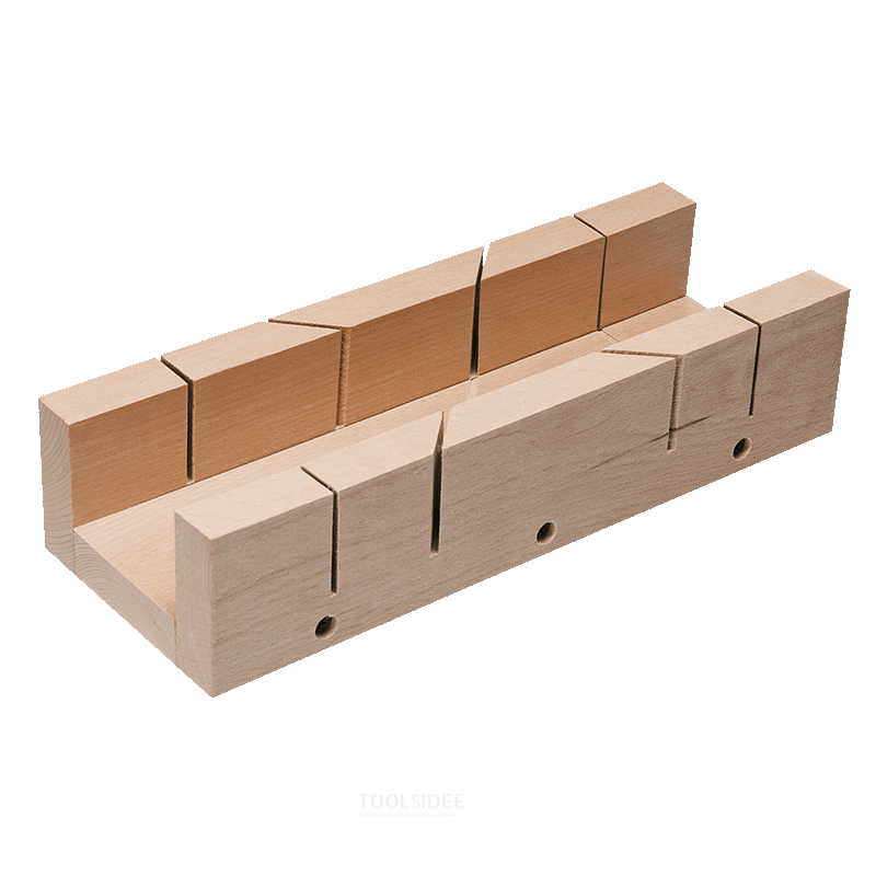 TOPEX caja de ingletes 300x45x55mm modelo madera