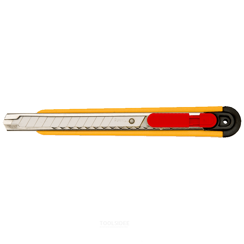 TOPEX knækkniv 9 mm metalstyreskinner