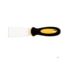 TOPEX couteau à mastic 40 mm en acier inoxydable, softgrip