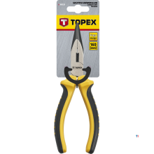 TOPEX needle nose pliers 160mm without spring, crv steel