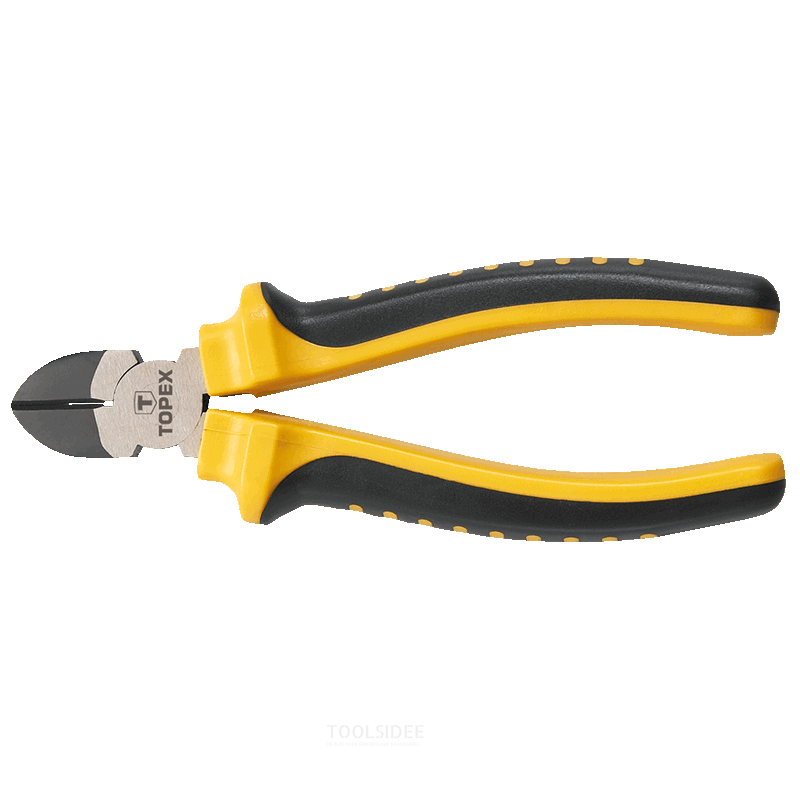 TOPEX diagonal cutters 160mm without spring, crv steel