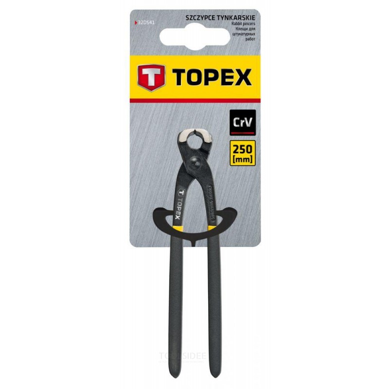 TOPEX eindknipper 250mm crv staal