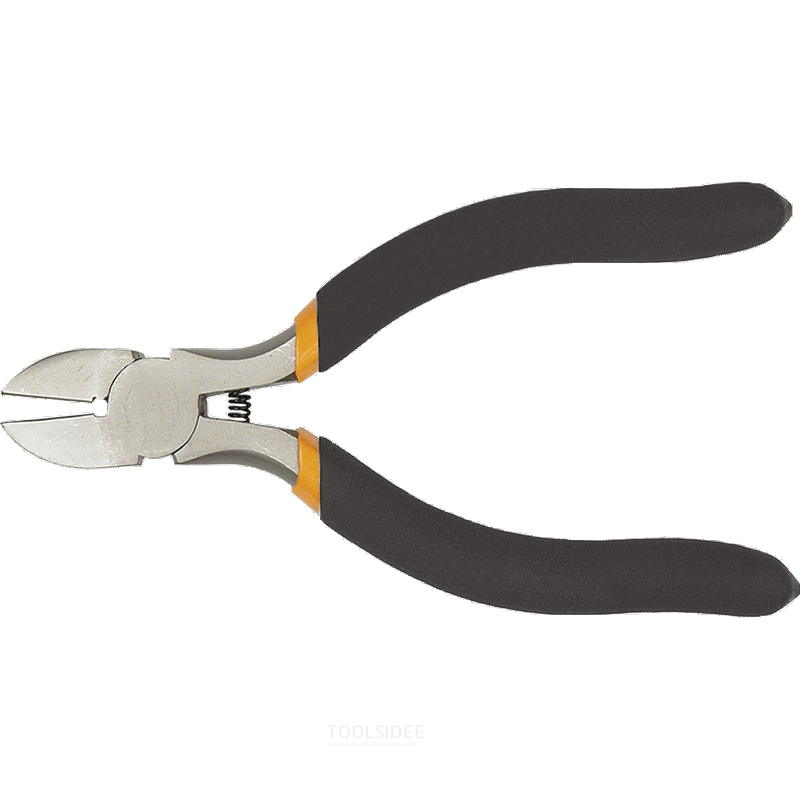 TOPEX diagonal cutters 115mm with spring, crv steel