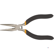 TOPEX needle nose pliers 130mm with spring, crv steel