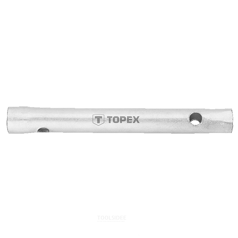 TOPEX chiave a tubo 10x11mm 125mm, connessione esagonale, acciaio crv