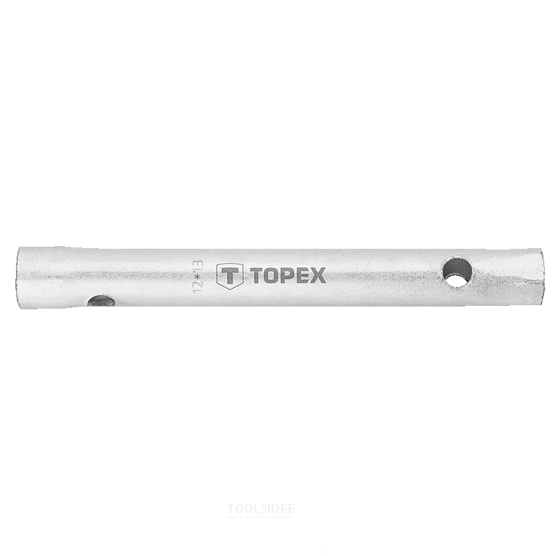 TOPEX pipe wrench 12x13mm 130mm, hexagonal connection, crv steel