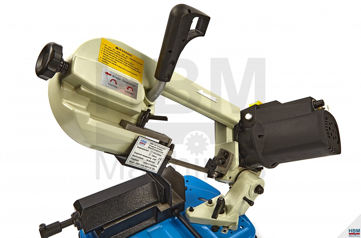  HBM 125 ammattimainen kannettava muuttuva metallivannesaha