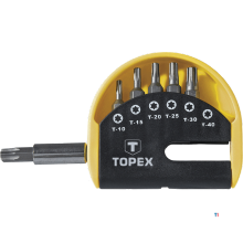  TOPEX-teräsarja 7 kpl torx crv terästä, magneettinen