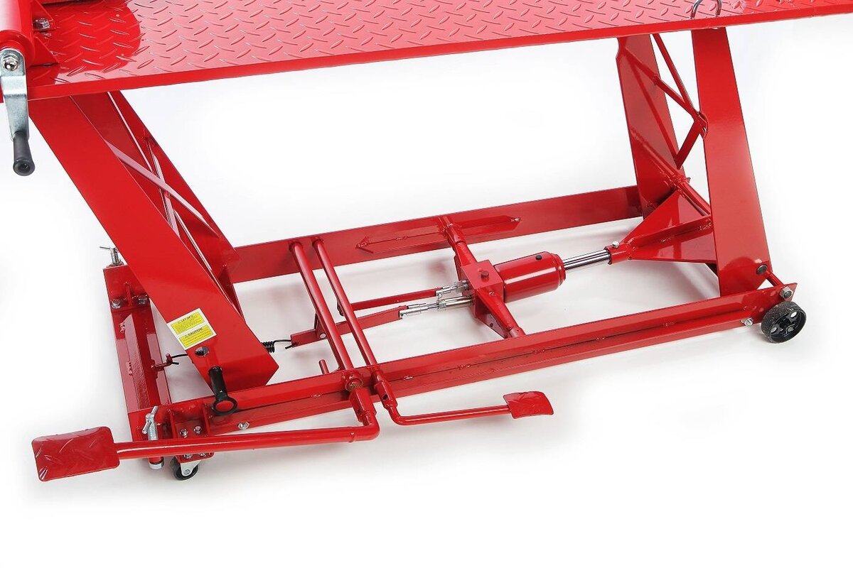 HBM 300 Motorheftafel Hydraulisch Met Luxe voorwielklem