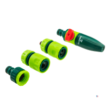 VERTO syringe nose set 1/2, 5 piece broes, 2x hose coupling, tap coupling 1/2 and 3/4