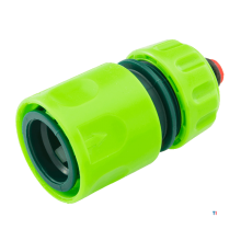 VERTO hose coupling 1/2 'with stop high quality plastic for long life
