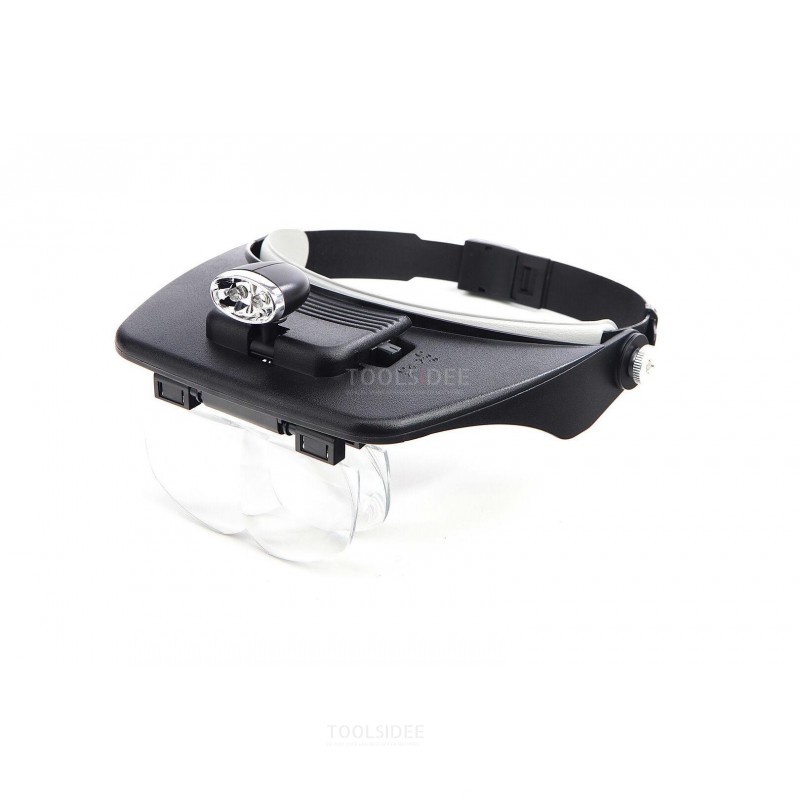 HBM Lupenbrille Modell 2 mit LED-Beleuchtung
