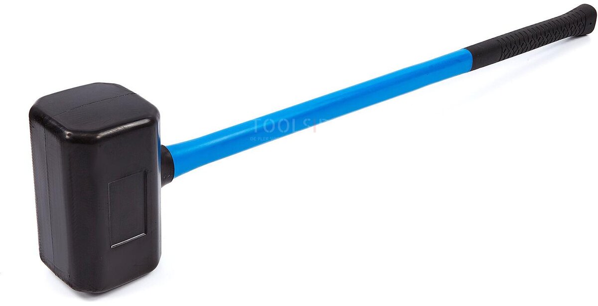 HBM 4,5 Kg Terugslagloze Voorhamer Met Rubber Kop 105 mm