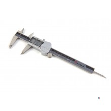 Dasqua IP 54 Professional 150 mm digital kaliper med stor skjerm og metallhus Dasqua IP 54 Professional 150 mm digital kaliper med stor skjerm og metallhus