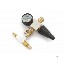 HBM 6 dele kølesystem fyldnings- og udluftningsenhed HBM 6 dele kølesystem fyldnings- og udluftningsenhed