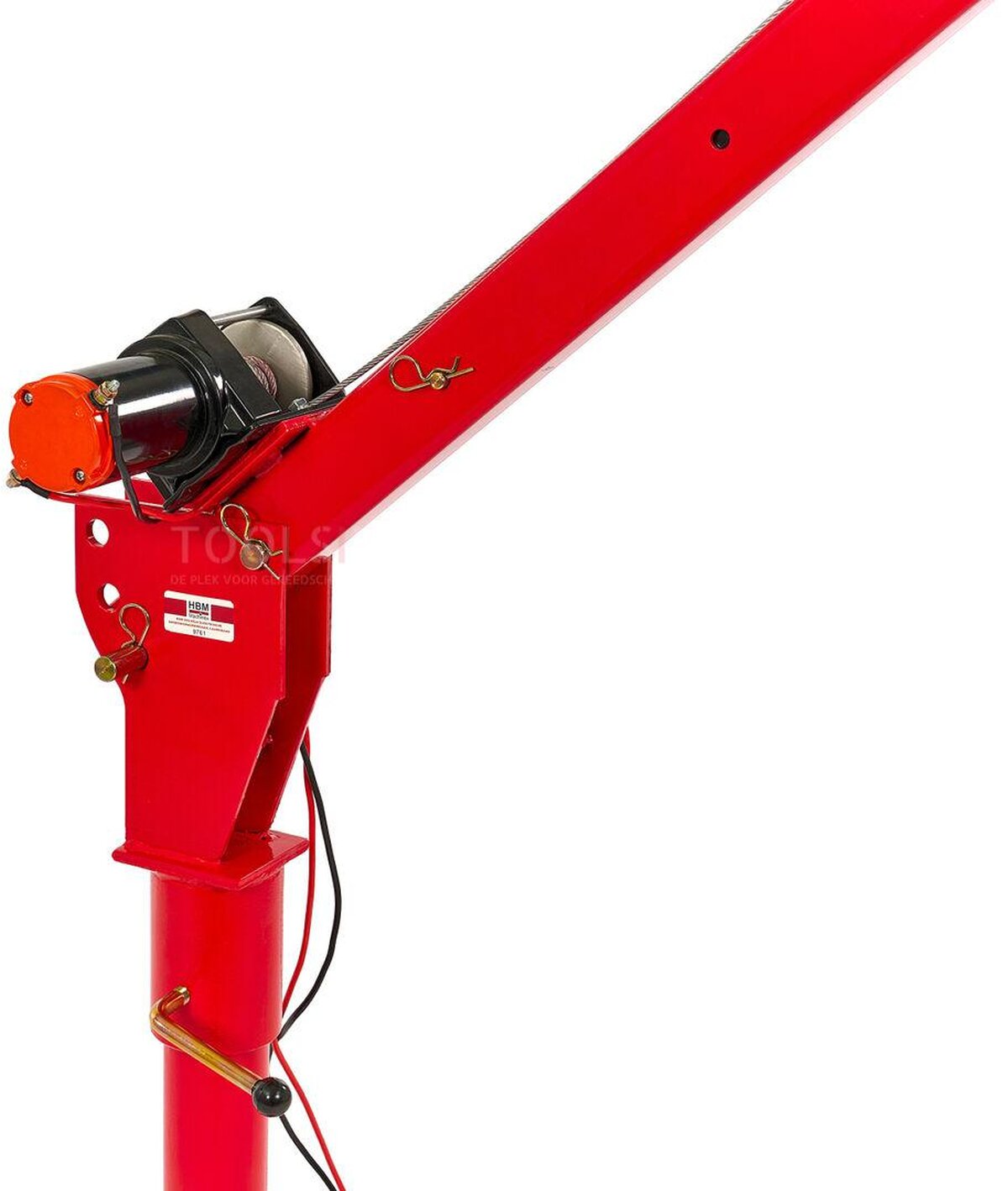 HBM 500 Kilo Elektrische Aanhangwagenkraan, Laadkraan