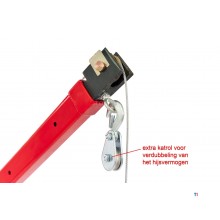 HBM 500 Kilo Elektrische Aanhangwagenkraan, Laadkraan