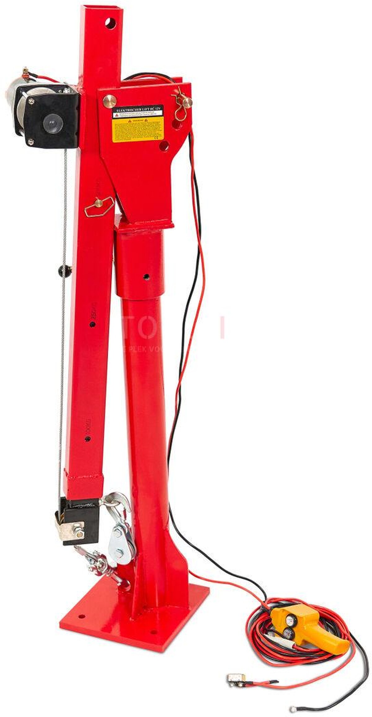 HBM 500 Kilo Elektrische Aanhangwagenkraan, Laadkraan