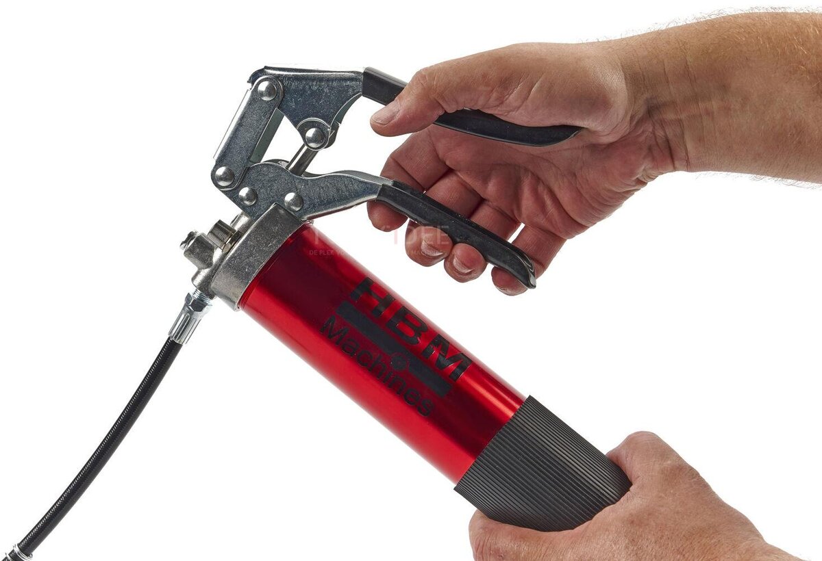 HBM profesjonell saksefettpistol, fettpistol med pistolgrep