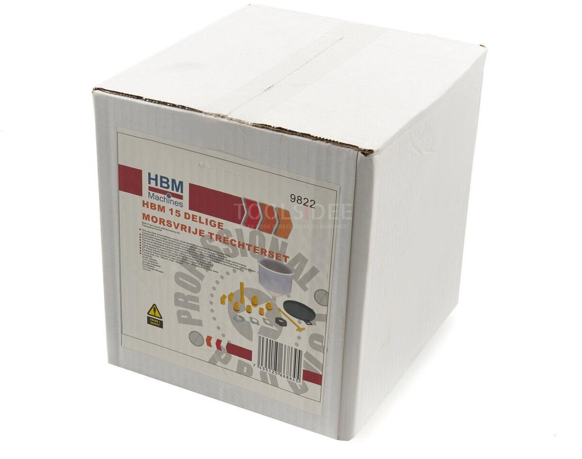 HBM 15 Delige Morsvrije Trechterset