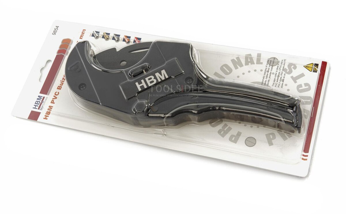 HBM PVC Buizenknipper 75 mm