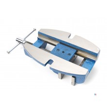 HBM 105 mm. Professionell borrklämma, fräsklämma med V-käft