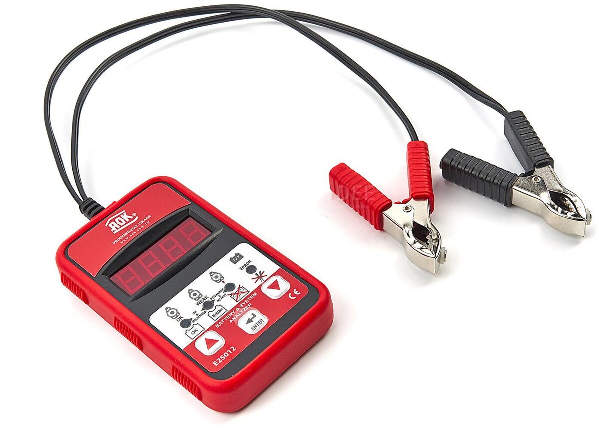 AOK Professional Battery Tester, Dynamoter, Battery Guard 50 cm