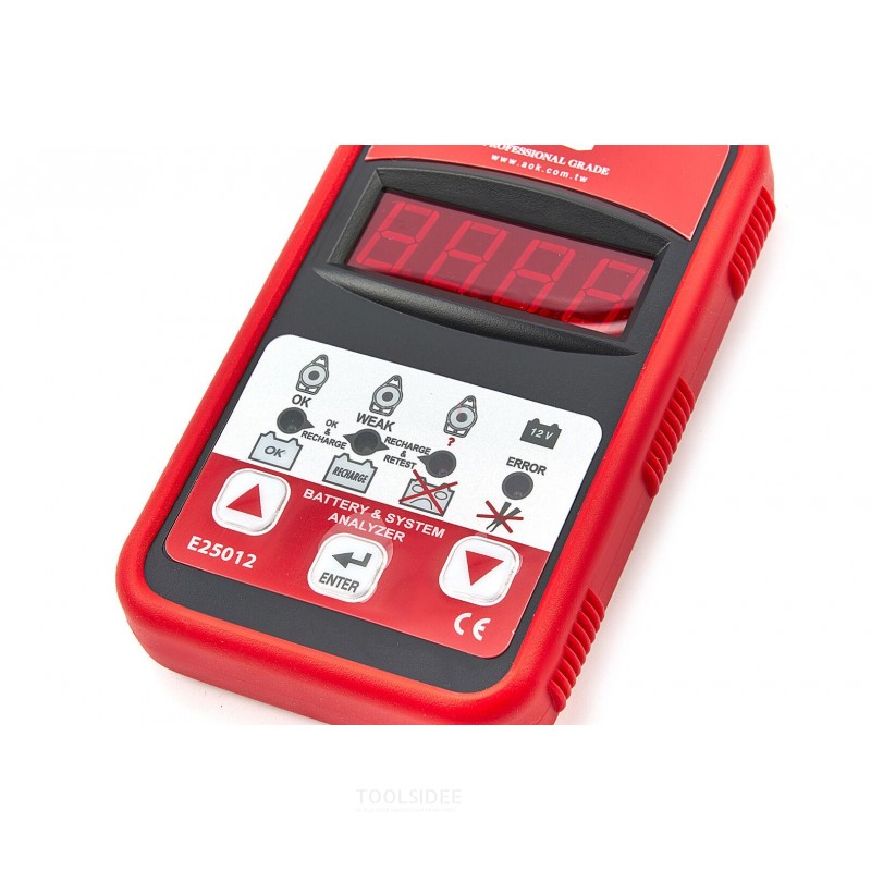 AOK Professional Battery Tester, Dynamotester, Battery Guard 50 cm
