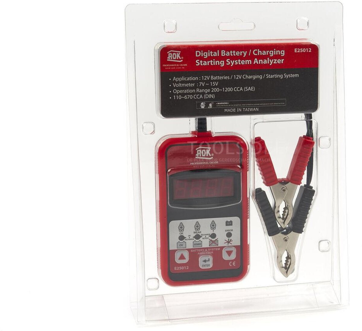 AOK Professional Battery Tester, Dynamoter, Battery Guard 50 cm