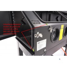 HBM SBC 880 Double Jet Cabin med 2 avtrekkere