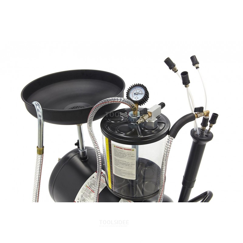 HBM 70 Liter Oil Collection System / Oil Extractor, Oil Remover Extra Low