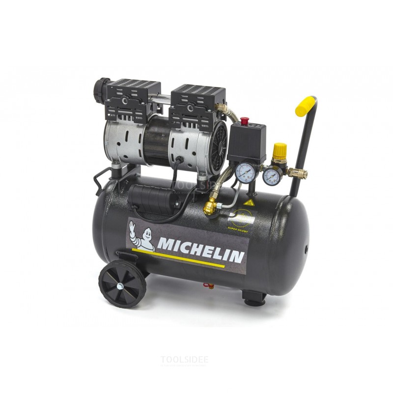 Michelin 24 liters professionell kompressor med låg ljudnivå