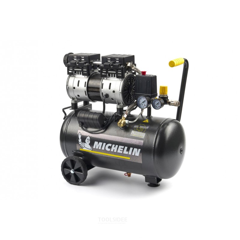 Michelin 24 liter professionel kompressor med lav støj