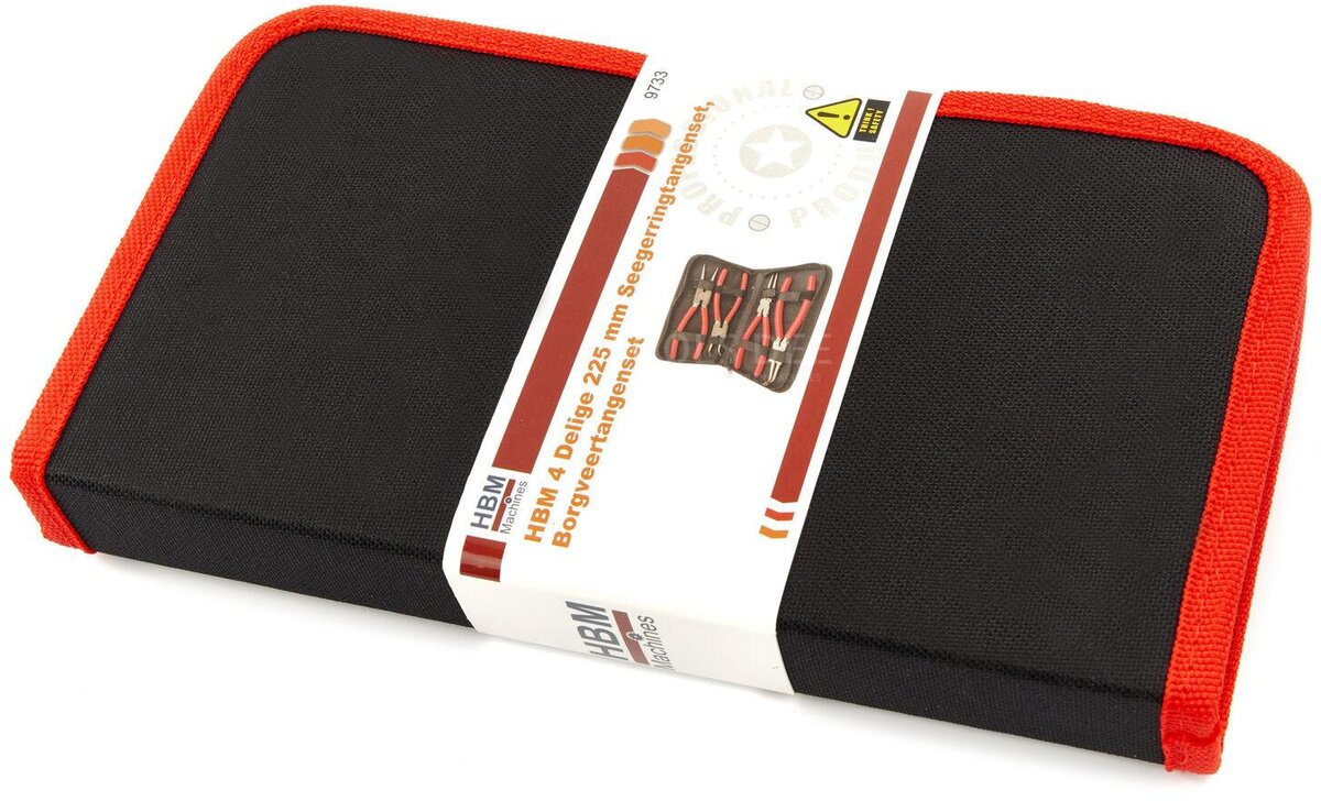 HBM 4-piece 225 mm circlip pliers set, circlip pliers set